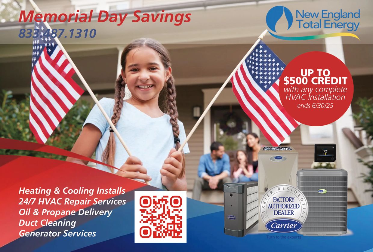 Memorial Day $500 Credit for HVAC Install
