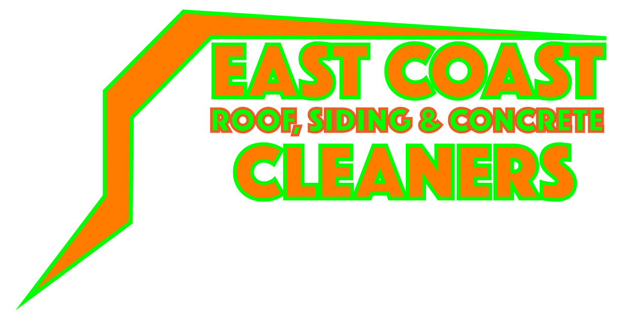 "East Coast Roof, Siding and Concrete Cleaners" logo