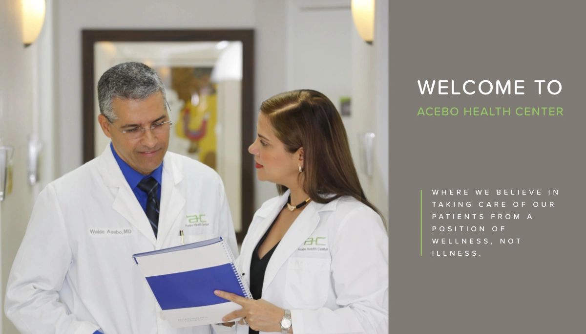 Waldo Acebo and Dania Acebo, doctors in Doral, clinic in Doral clinica en Doral, plasma miami, prp