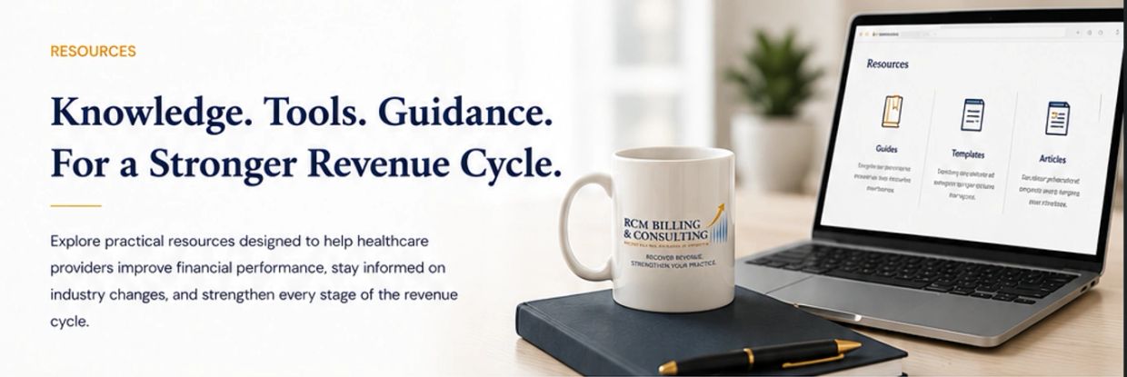 Resourceful tools for stronger healthcare revenue cycles.