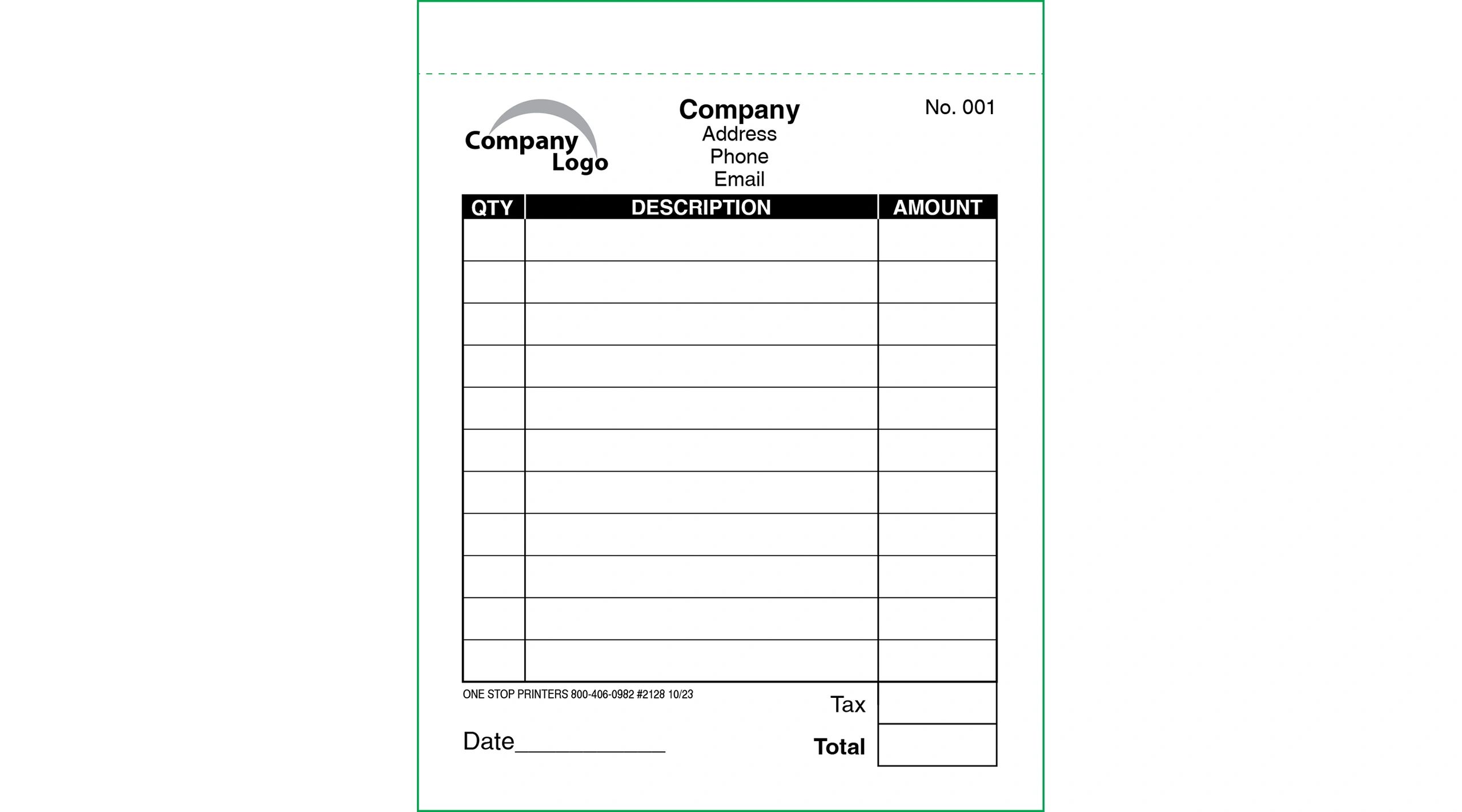 Retail Sales Invoice and Receipt