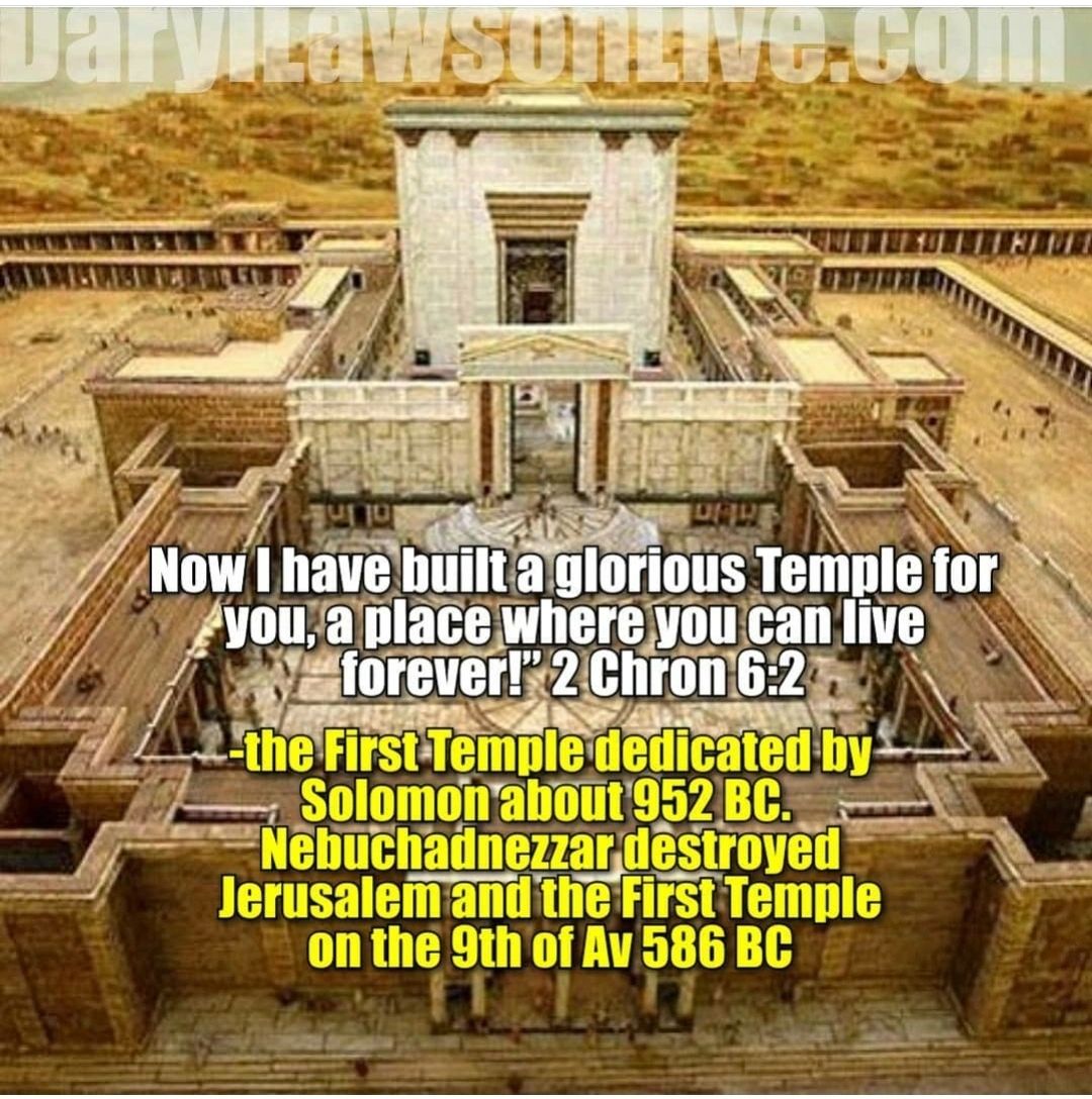 God Destroyed Solomon's Temple