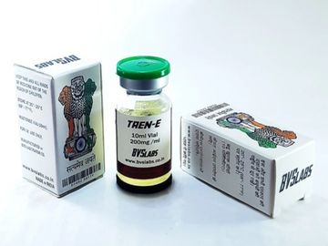 Trenbolone Enanthate (Tren E) product image. Long-acting anabolic steroid commonly associated with b
