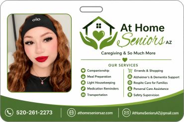 At Home Seniors Caregiving Staff in Tucson and surrounding areas
