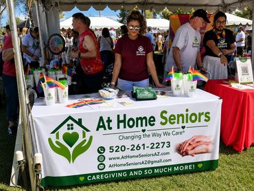 Caregiving staff at Tucson Az office 2828 N Country Club Rd #103 85716 At Home Seniors at Reid Park 