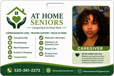 At Home Seniors Caregiving Staff in Tucson and surrounding areas