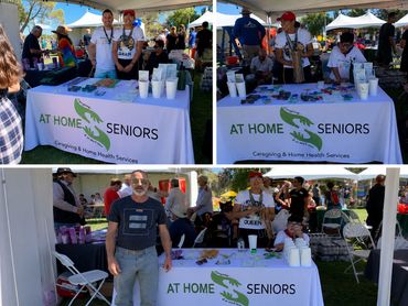 At Home Seniors caregivers at a marketing event in Tucson Az
Caregiving staff at Tucson Az office 28