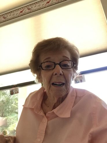 Senior client with long time caregiver services in Tucson