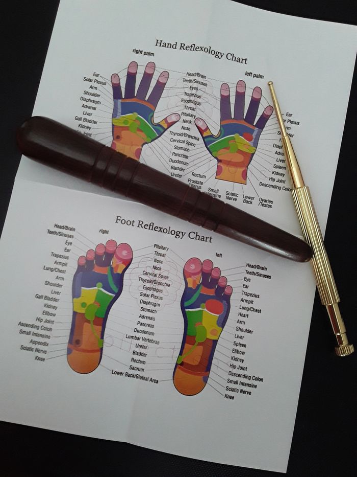 We offer hands & feet reflexology treatments. To buy & book an appointment go to our shop.