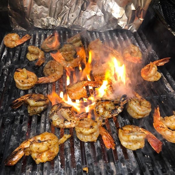 Grilled shrimp 