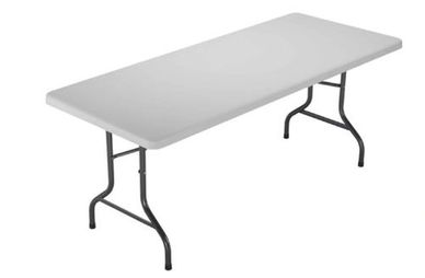 White Folding Rectangle Table