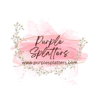Purple Splatters