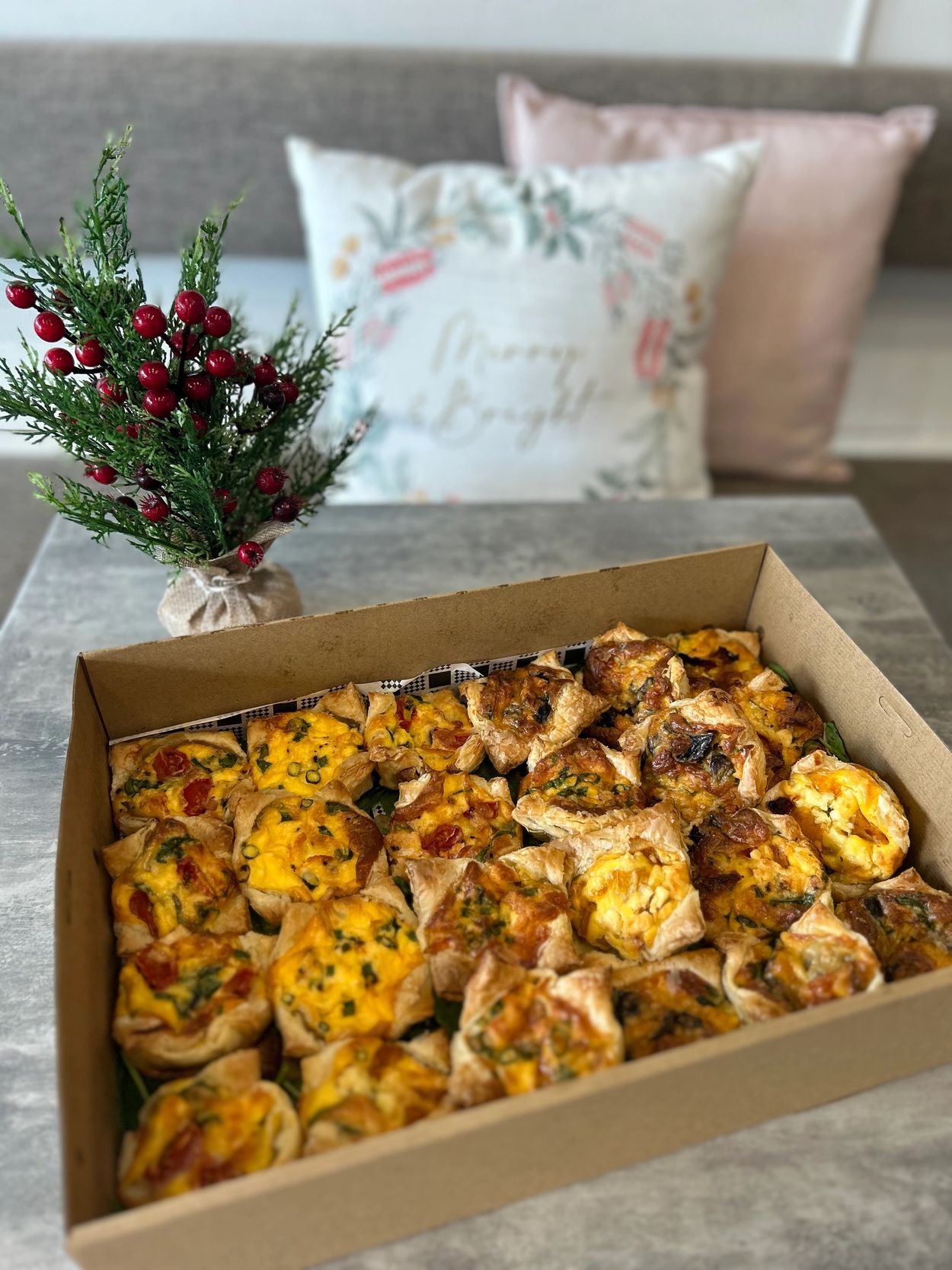 Mini quiches