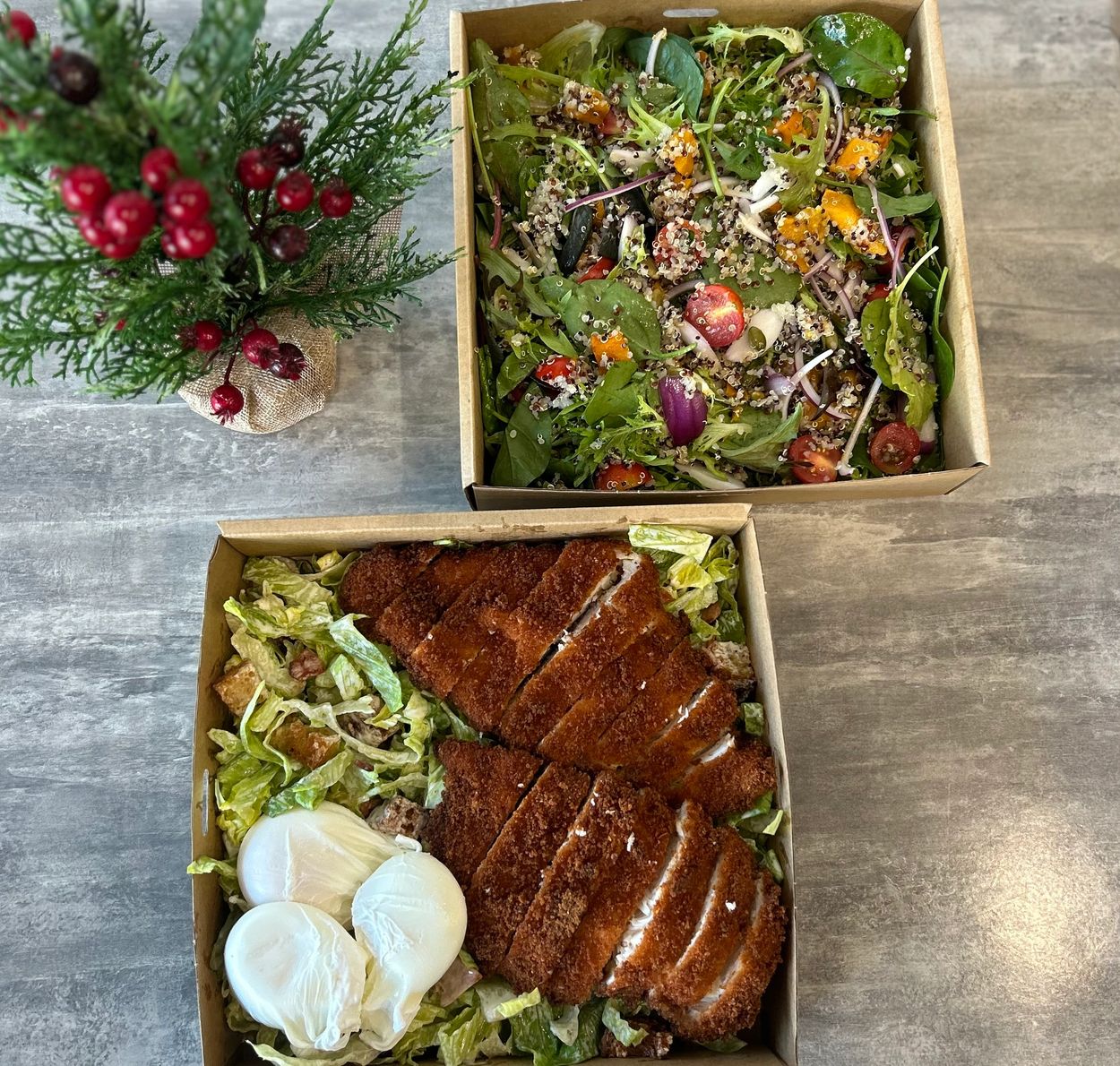 Salad boxes 