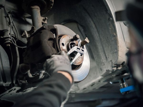 Replacement truck parts and components organized for mobile use