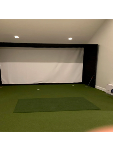 Simulator Room #Trackman #Foresight #Uneekor