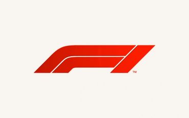 Red F1 logo on a light background.