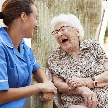 Companionship: being with the individual that is aged and/or disabled. Talking about the good days.