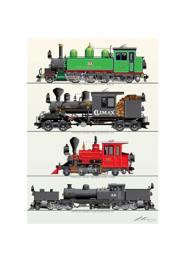 Puffing Billy Railway
Victorian Railway
Steam Locomotive
NA, Climax, JC Rees and G42 Class Locomotiv