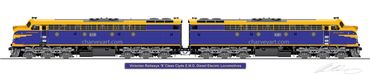 S Class
Diesel Locomotive
Clyde EMD
Co-Co
Diesel Electric Locomotive
Victorian Railways
Railway Art