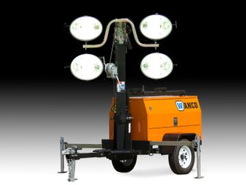 Wanco Vertical Mast Diesel Light Tower Model WLTMV