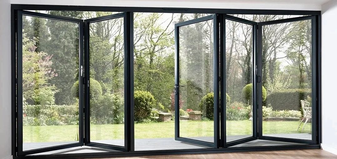 Serenity 154 Premium 4 Panel Aluminium Bifold Door - Anthracite Grey