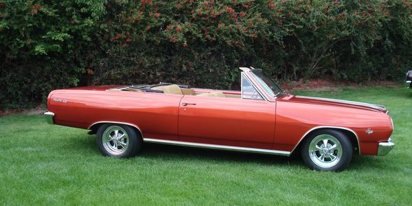 1965 Chevelle Convertible (Orange)