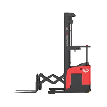 Montacargas Eléctrico doble profundidad.