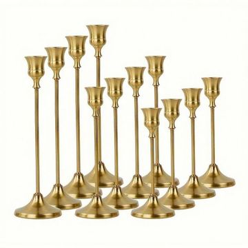 Gold Candlestick Holders 