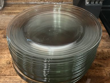 Large Clear Plates