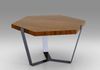 DS-171 Wood top with metal legs. 
