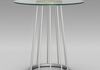 DS-184 Metal base with glass top