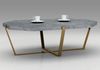 DS-191 Concrete top with metal base