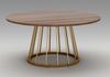 DS-223 Wood top with metal base