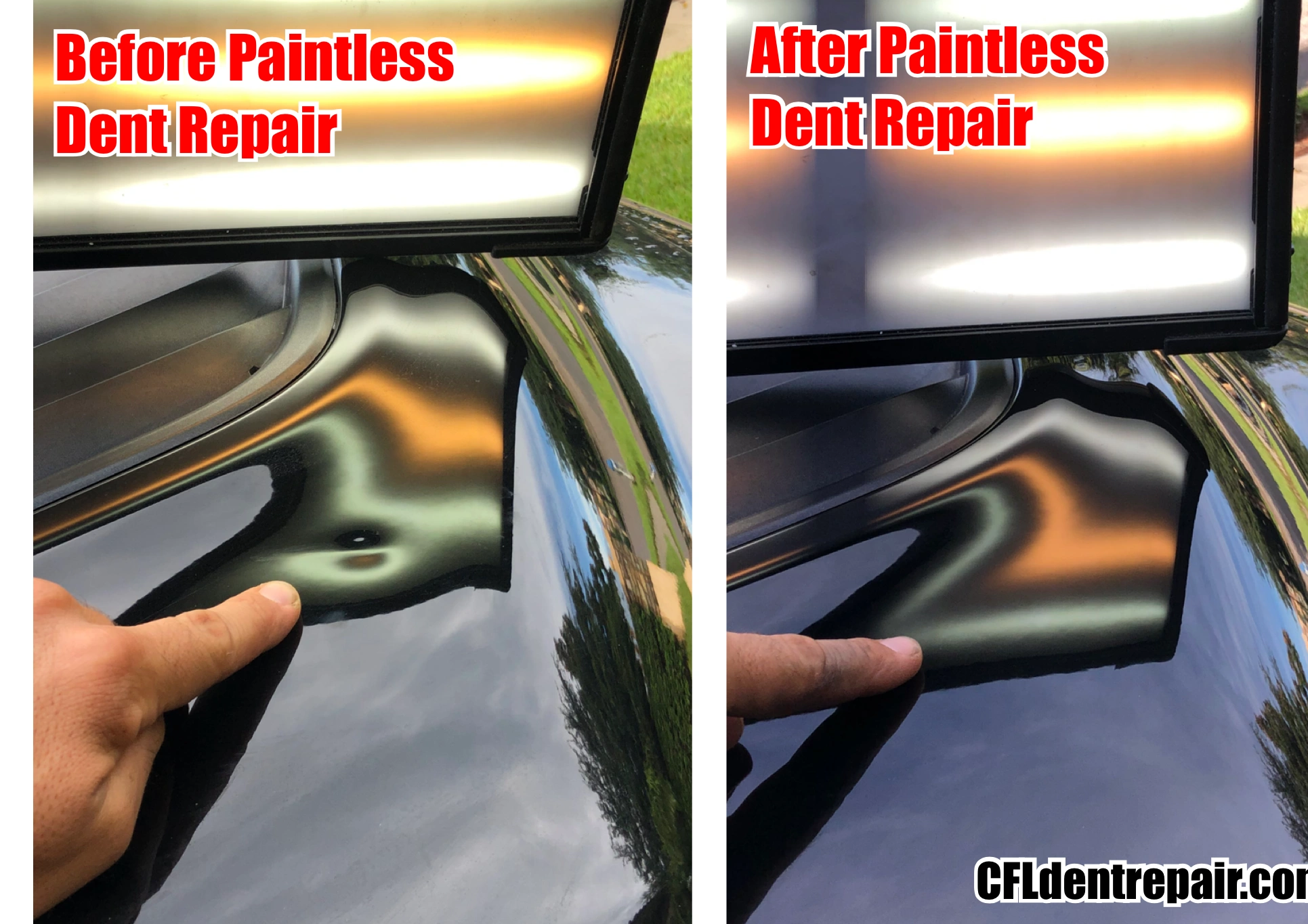 Central Florida Dent Repair Dodge Ram Paintless Dent Removal Mobile PDR Near Me Fix Car Sanford Lake