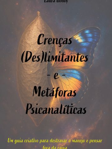 Capa de livro com borboleta e crisálida.