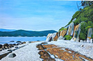 Mace Point Colours    24 x 36 inches