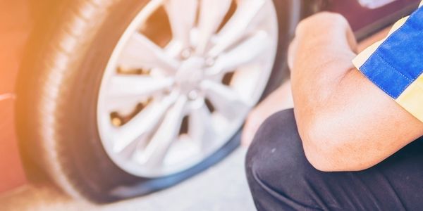 flat tire in whitewater wi