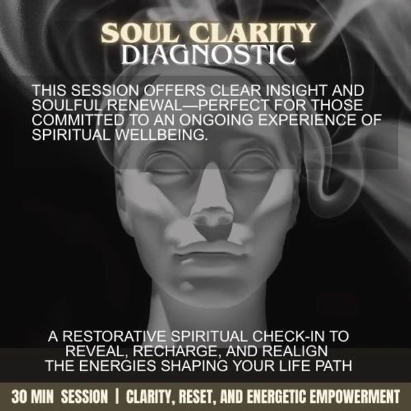 Soul Clarity Diagnostic offers spiritual insight and renewal for ongoing well-being.