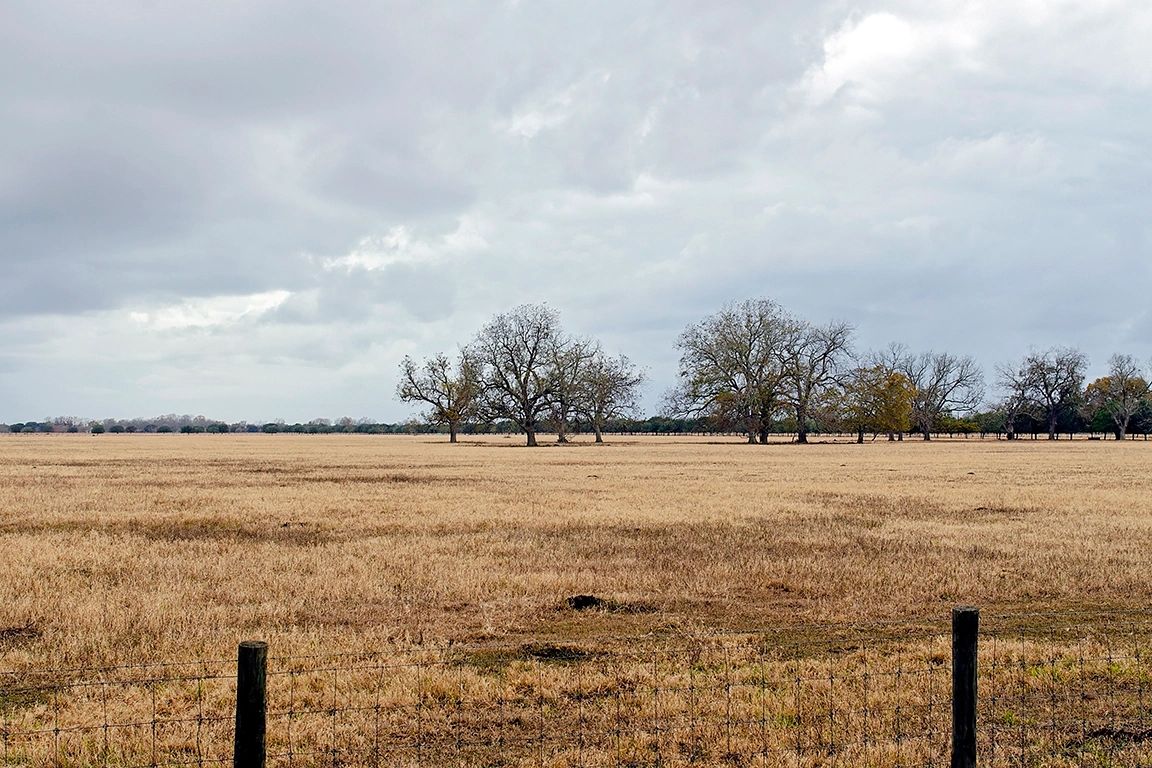 View from Pool Hill Road. Fulshear, Texas.