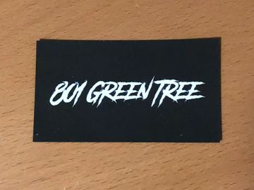 Green Tree Sticker