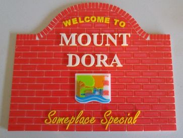 3D printed model of actual brick signs marking the entrance to Mt Dora Florida.
Copyright 2025 JMS3D