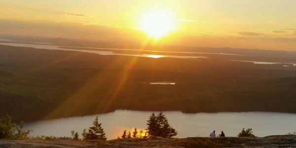 Sunrise in Acadia,  photo by Cory 7/9/17