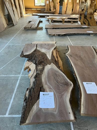 Live Edge Wood Slabs - Architectural Justice