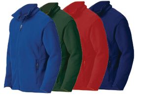 Custom fishing fleece jackets