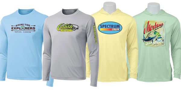 Personalized Bass Long Sleeve Tournament Fishing Shirts, Multi