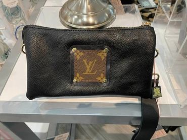 Repurposed LV Products - great cross body bag