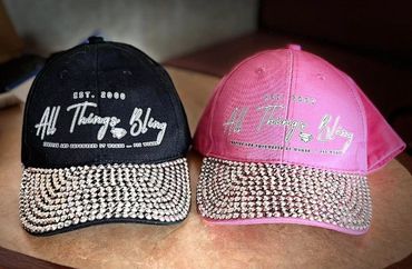 ATB Rhinestone Baseball Caps
