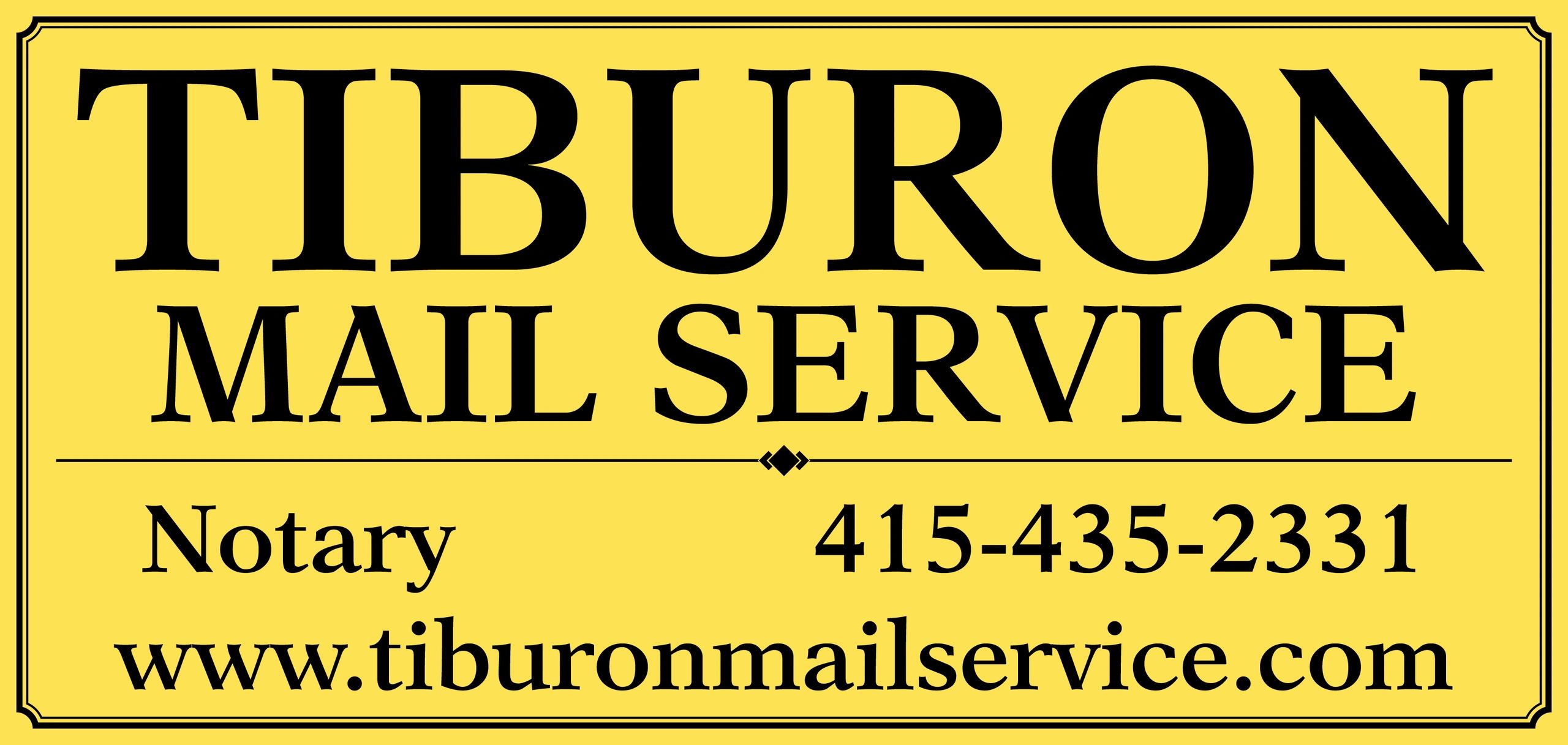 Tiburon Mail Services