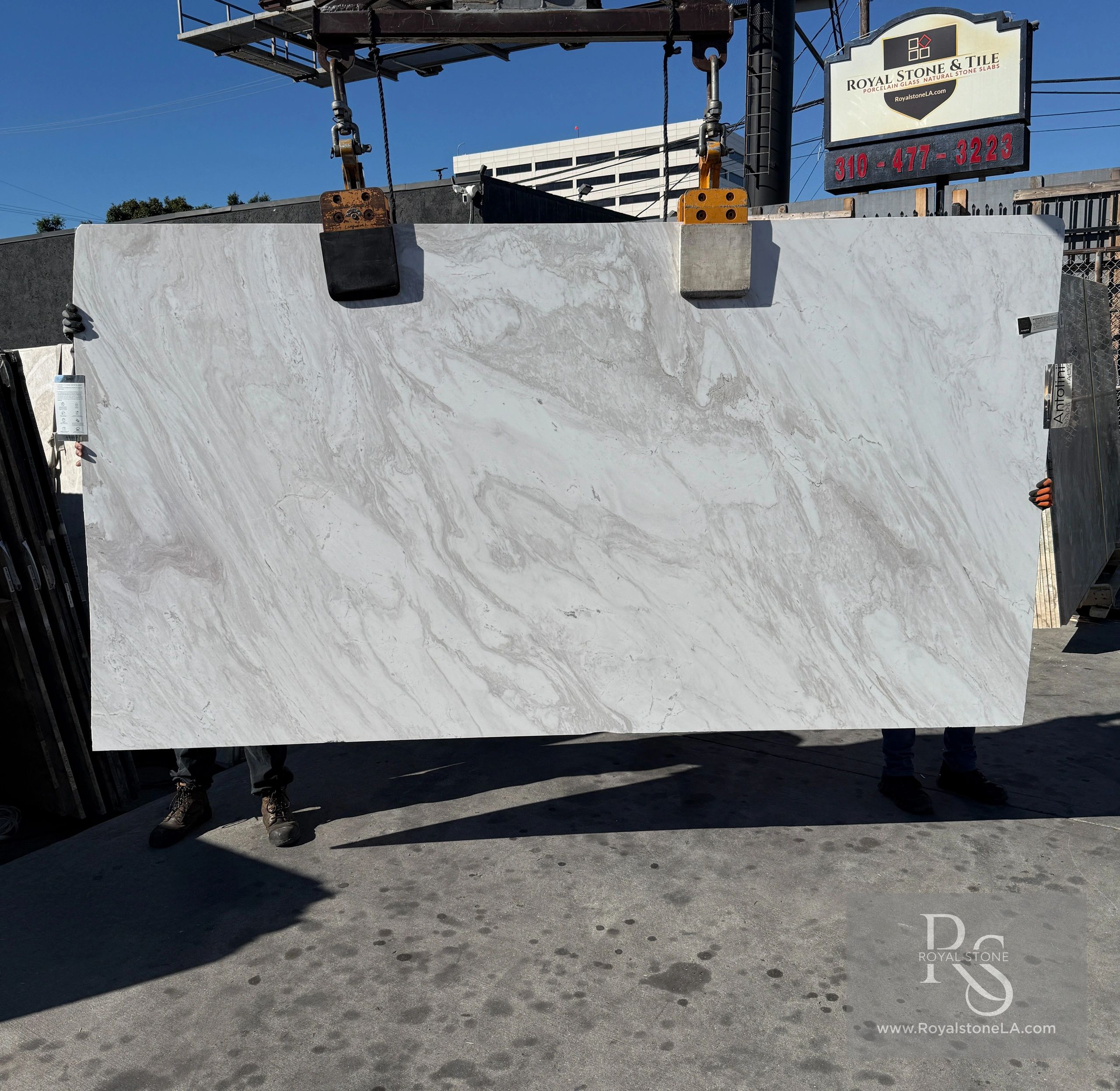 2cm Antolini Calacatta Cremo EE600 Honed Finish Marble Slab 64" x 118"